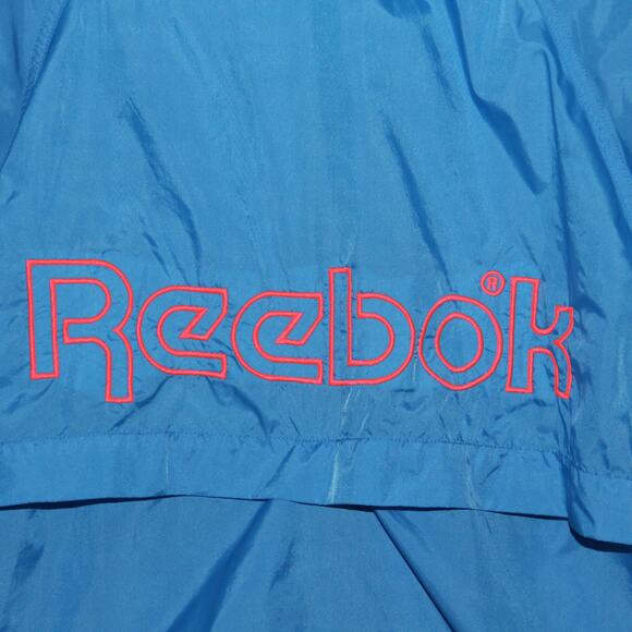 Vintage 90s Reebok Hooded Windbreaker Jacket Size S - Picture 6 of 7